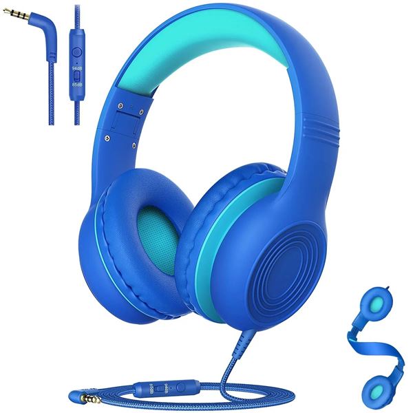 Mpow CH6 Wired Headphones with Volume Control Switch and Sharing Function