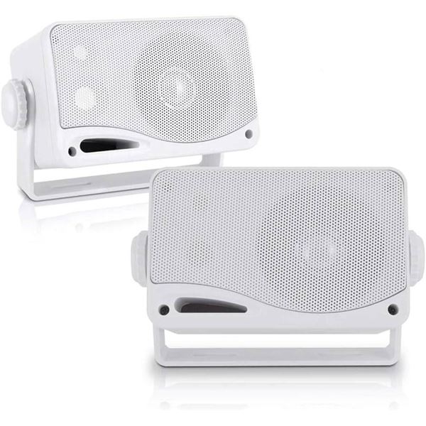 Studiofinix ST-HOS-301 3.5 Inch 3-Way Indoor Outdoor Speakers 200 Watts