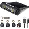 Image 1 : Letourwm Solar-Powered Tire Pressure Monitoring System TPMS