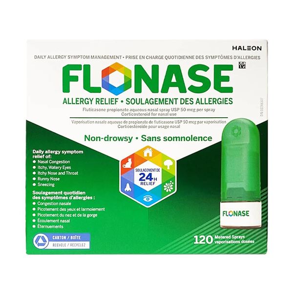 Flonase Allergy Relief Spray 120 Metered Sprays