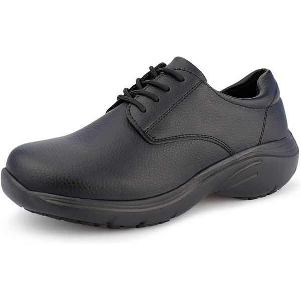 Hawkwell Black Slip-on Work Shoes, Size 12, Model 2099