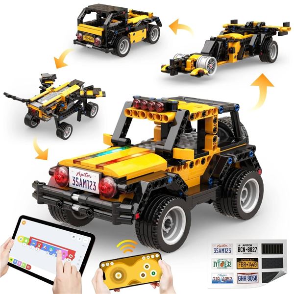 Apitor Robot R 4-in-1 Educational Building Block Robot Kit