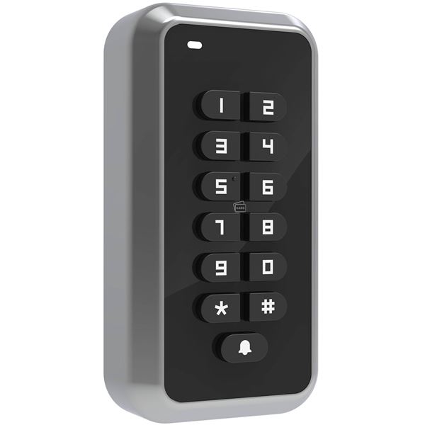 UHPPOTE RFID Door Access Control Keypad Card Reader 125KHz Waterproof with Wiegand 26 bit Interface