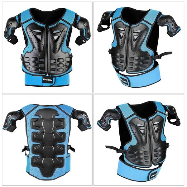 DBXMU Kids Vest Suit in Blue