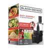 Image 1 : Black+Decker Easy Assembly 8-Cup Food Processor, Model FP4200B
