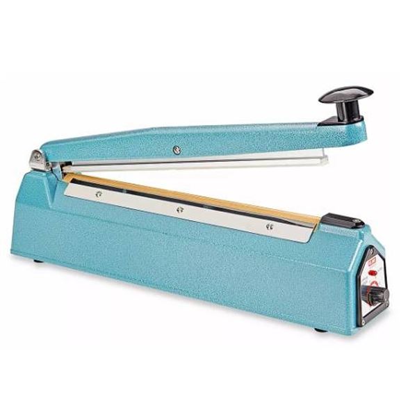 12″ tabletop hand impulse sealer 5mm seal with spare parts kit