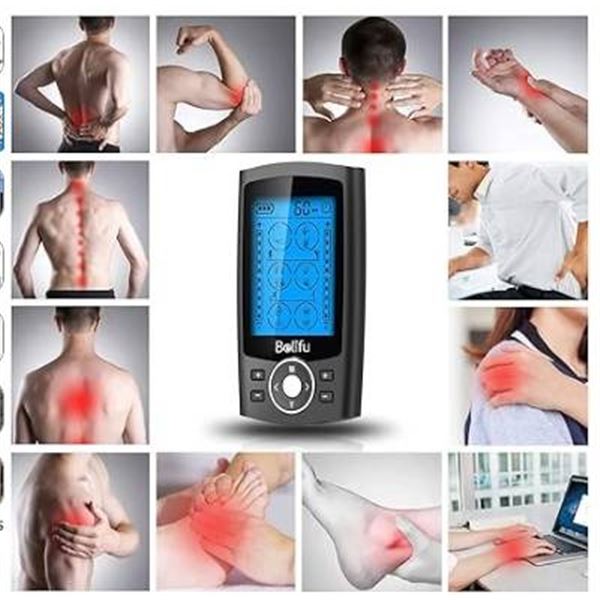Belifu Dual Channel TENS Unit with Fastening Cable Ties