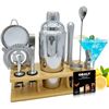 Image 1 : Obaly Cocktail Shaker Set with Accessories
