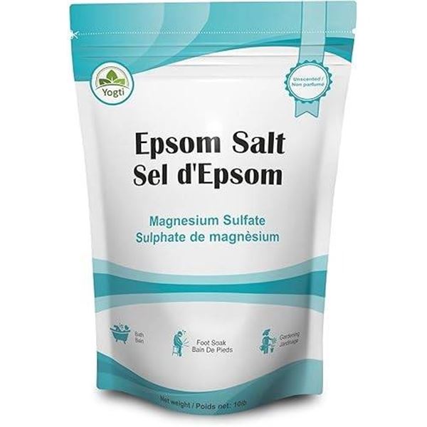Yogi Epsom Salt 3 lb Magnesium Sulfate Bath Soak