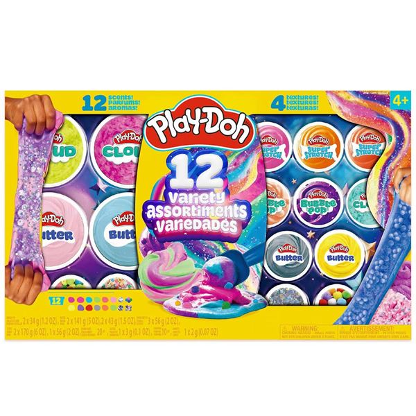 Play-Doh 12 Variety Assortments Set for Ages 4+