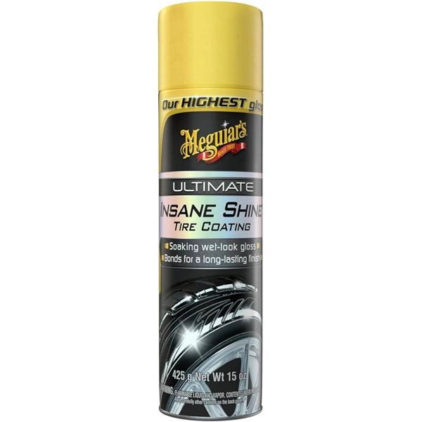 Meguiar’s Ultimate Insane Shine Tire Coating – Set of 6