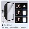 Image 1 : Kikifoto Photography Reflective Light Kit with Accessories