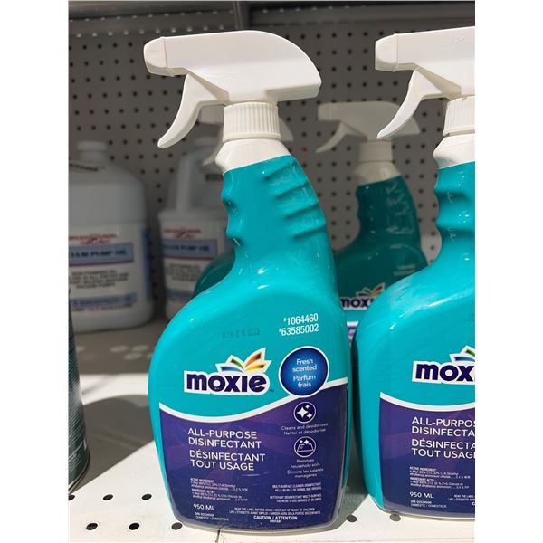 Moxie All-Purpose Disinfectant 950ml Spray Bottles – Lot of 4