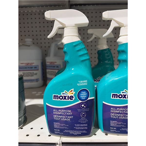 Moxie All-Purpose Disinfectant 950ml Spray Bottles – Lot of 4