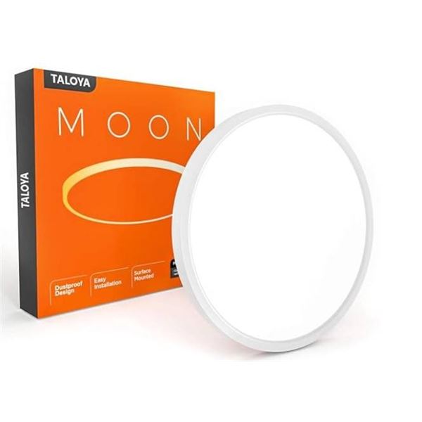 Lot of 2 – TALOYA Flush Mount 12 Inch Ceiling Light