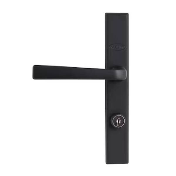 Lot of 2 – LARSON QuickFit Matte Black Lockable Storm door New installation Handleset