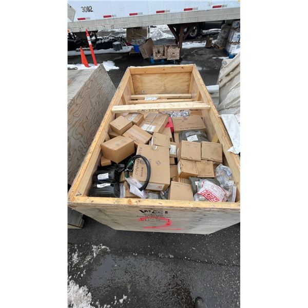 4’x4’x8′ Crate “2” of Assorted Industrial Parts