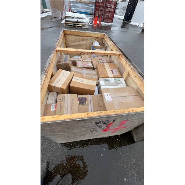 4’x4’x8′ Crate “4” of Assorted Industrial Parts