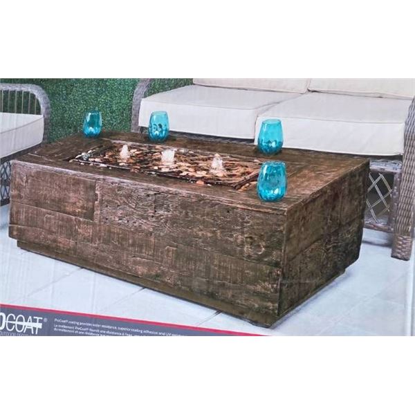 Bond Glenwood Outdoor Fountain Table 48x26x16″