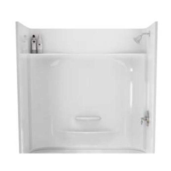 MAAX 5-Piece 80 x 60 Fiberglass Shower and Bathtub Wall Panel Set Only