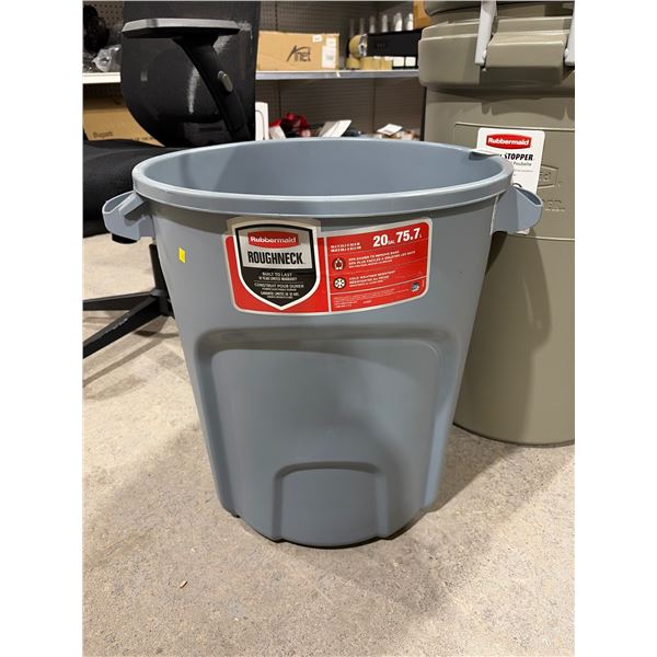 Rubbermaid Roughneck 20-Gallon Trash Can with 75.7 L Capacity