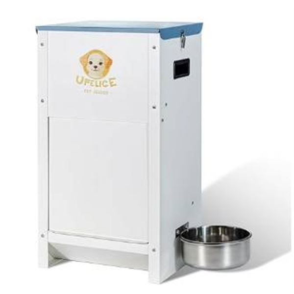 Ufelice Gravity Pet Feeder with 25-Pound Food Capacity