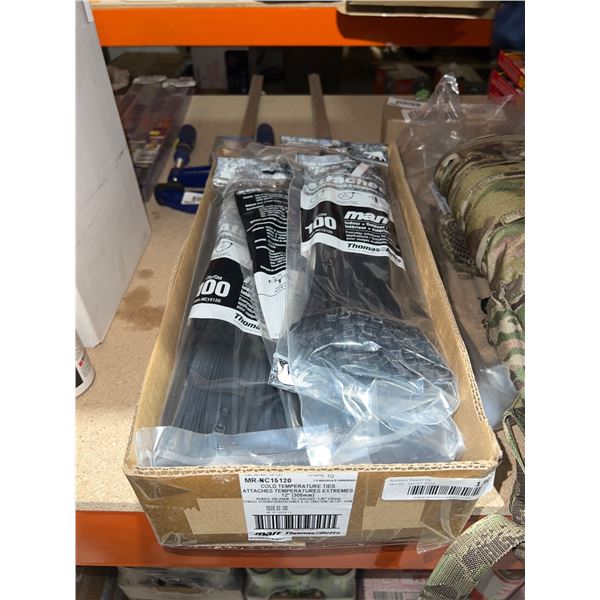 Thomas & Betts MR-NC15120 Cold Temperature Ties, 12 Inch, Pack of 100