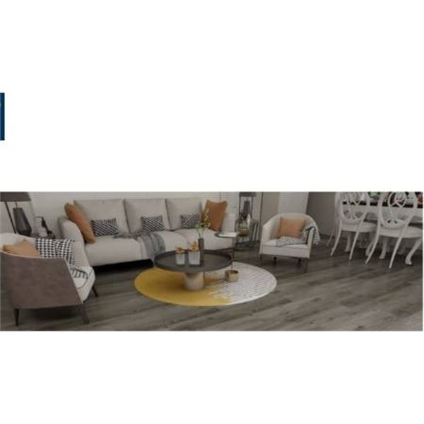 Primo SPC Collection Flooring by Mono Serra with Gray Wood Finish