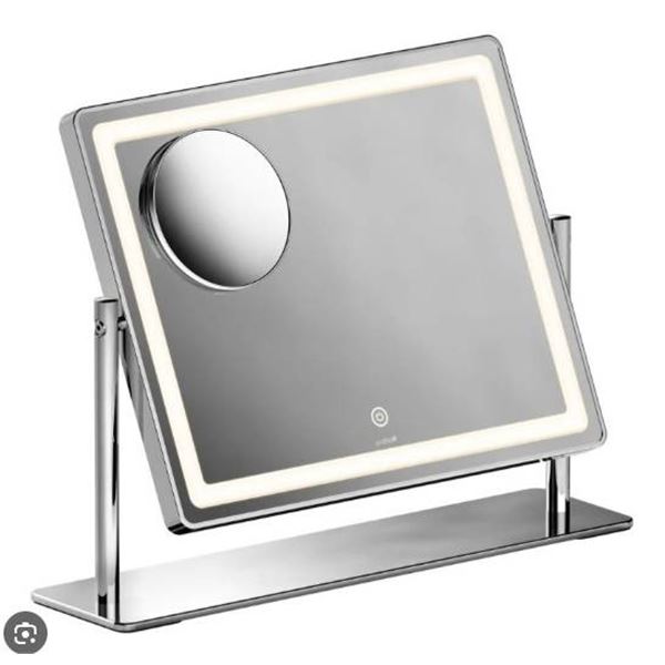 Ardika LED Cosmetic Mirror With Adjustable Magnification Model 00154