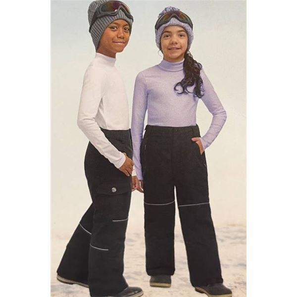 Youth Snow Pants by Stormpack Sunice, Size 14, Black