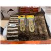 Image 1 : Combo Pack Razor Scrapers and Blades with Rug Mat Set