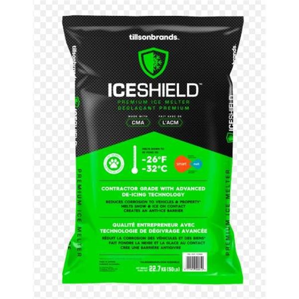 Tillsonbrands IceShield Premium Ice Melter, 22.7 KG (50 LB)