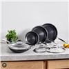 Image 1 : HexClad 7-Piece Cookware Set With Hybrid Technology