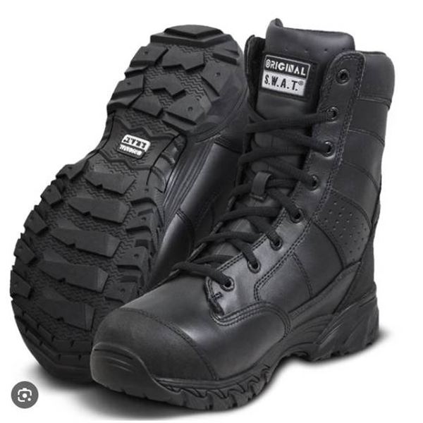 Original S.W.A.T. Chase 9-Inch Waterproof Tactical Boot – Black, Size 13 USA