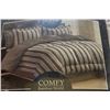 Image 1 : Comfy Bamboo Wood Queen Graham Comforter Set, 7 Pieces