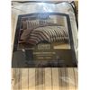 Image 3 : Comfy Bamboo Wood Queen Graham Comforter Set, 7 Pieces