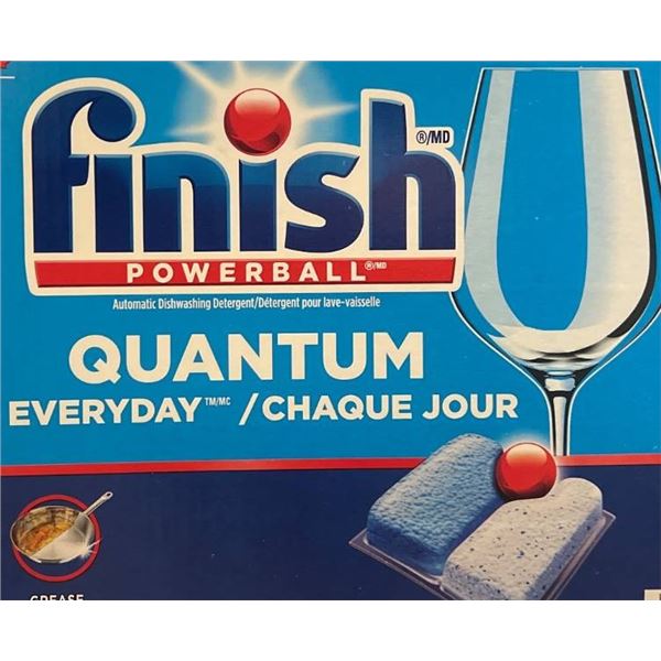 Finish Powerball Quantum Dishwasher Detergent 176 Tabs Mega Value Pack
