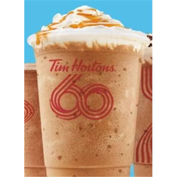 Tim Hortons 60th Anniversary Medium Cold Beverage Cups (1000 Units)