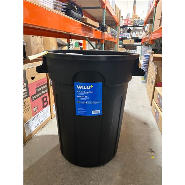 Valu+ 80 L Garbage Can Without Lids