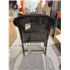Image 4 : Landon & Co. Brown Wicker Stackable Chair, Model H245004E