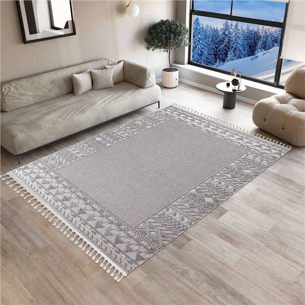 Artbella Collection Area Rug, TN-8697-39, Beige Color, Approx. 6’6″ x 9’6