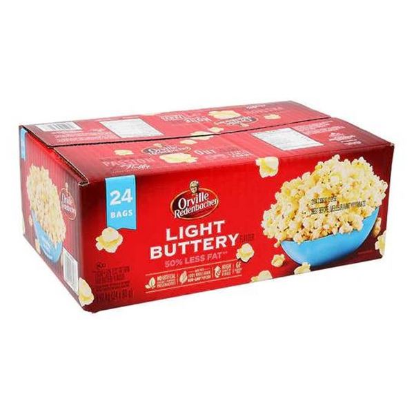 Orville Redenbacher’s Light Buttery Popcorn Multipack, 24 Bags