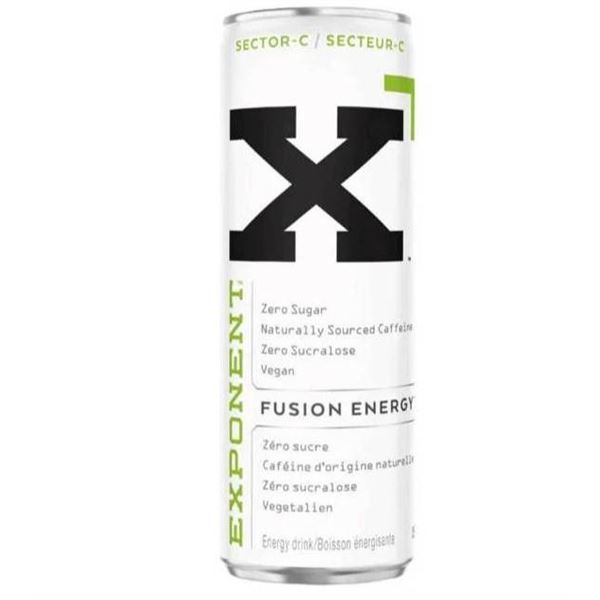 12 Exponent Fusion Energy 355ml Cans