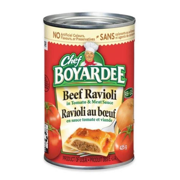 Chef Boyardee Beef Ravioli in Tomato & Meat Sauce, 8 Cans (425g each)