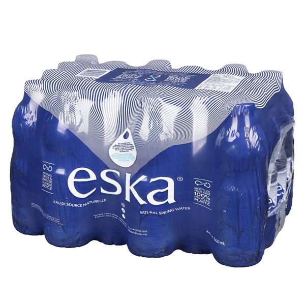 Eska Natural Spring Water 500 mL Bottles – Pack of 24