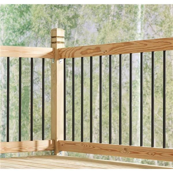 Uberhaus Select Pre-drilled Rail Kit, Pressure-Treated Wood, Brown