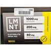 Image 2 : LMNT Electrolyte Drink Mix, Lemonade Salt, Zero Sugar, 30 Stick Packs