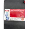 Image 2 : READY First Aid Powder Free Blue Nitrile Exam Gloves, Medium, 100 Count