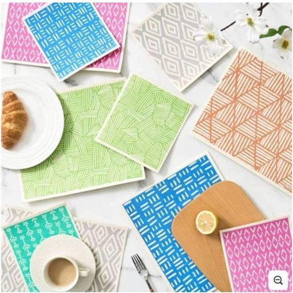 Recyco Swedish Dishcloths Set 12 Pack