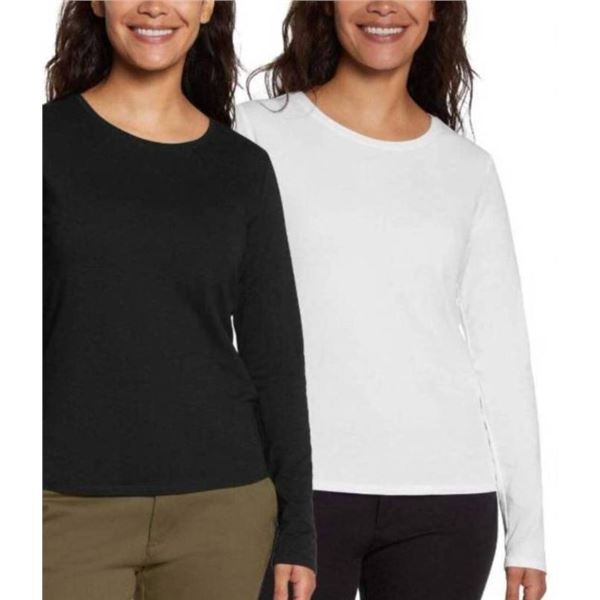 Banana Republic 2-Pack Long Sleeve Rib T-Shirt in Size S/P